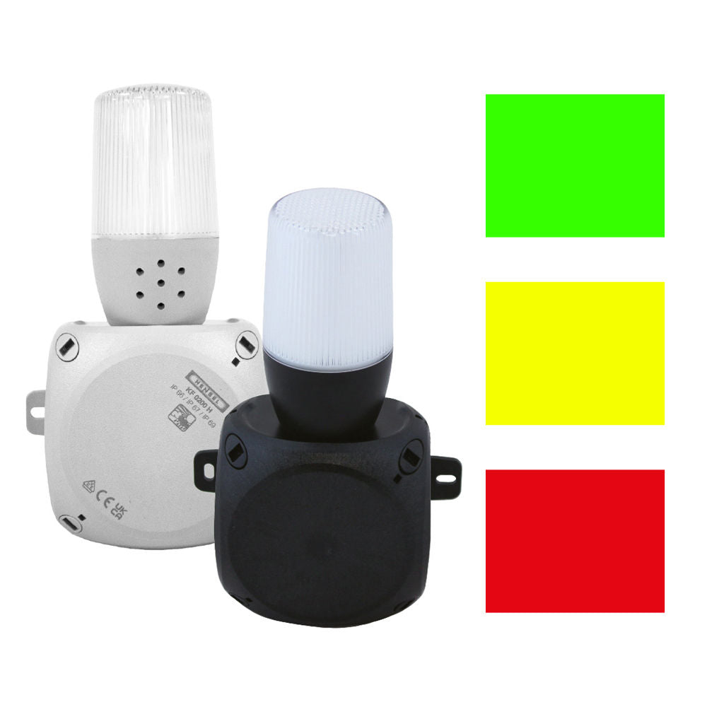Flamefast Traffic Light Gas Alarm 24V - Audible & Visual Indicator for Gas Detection Panels