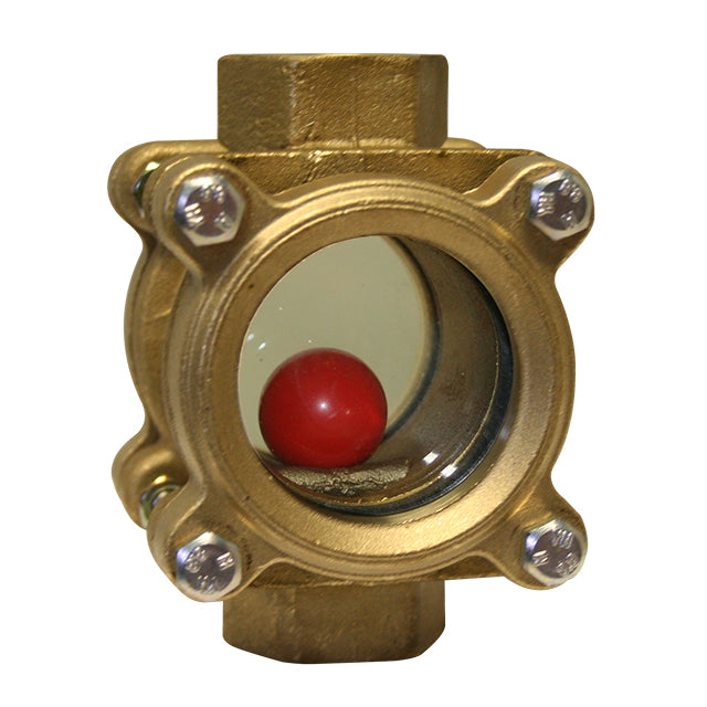 Bronze Flow Indicator / Sight Glass