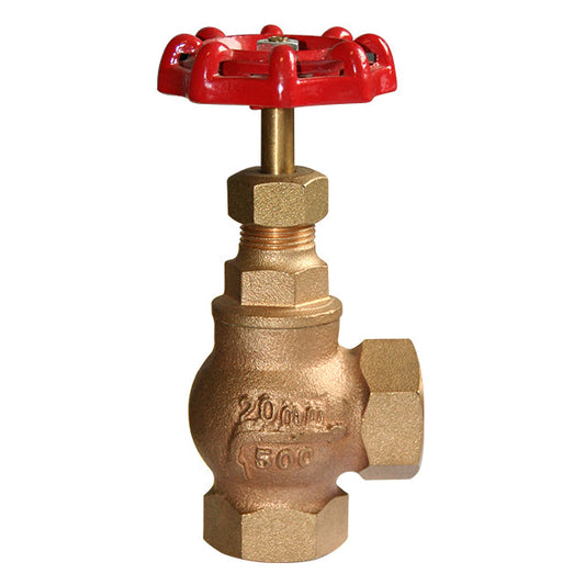 Bronze Globe Valve - PN25 - Angle Pattern