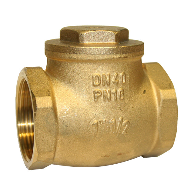 Brass Swing Check Valve - Metal Seat