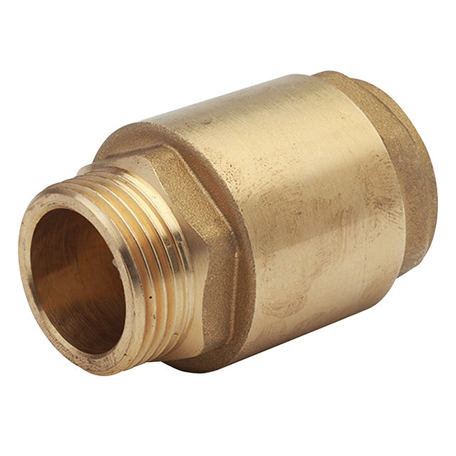 Brass Spring Check Valve - Male x Female