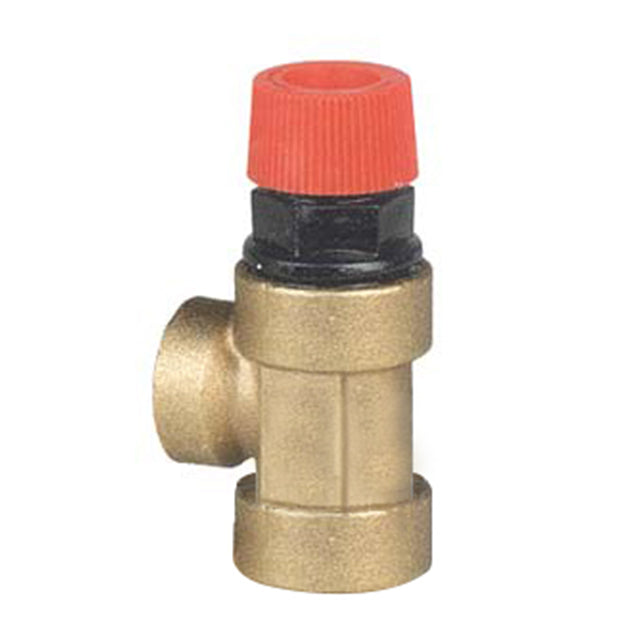 Brass Safety Valve for Heating Systems