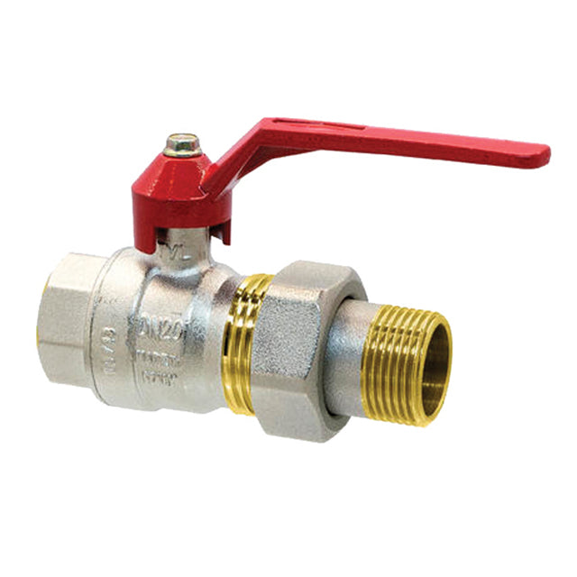 Brass Ball Valve - Male Union End