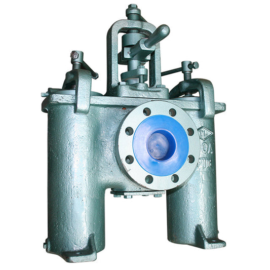 Cast Iron Duplex Basket Strainer - Flanged PN16