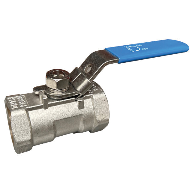 Stainless Steel Ball Valve - One Piece