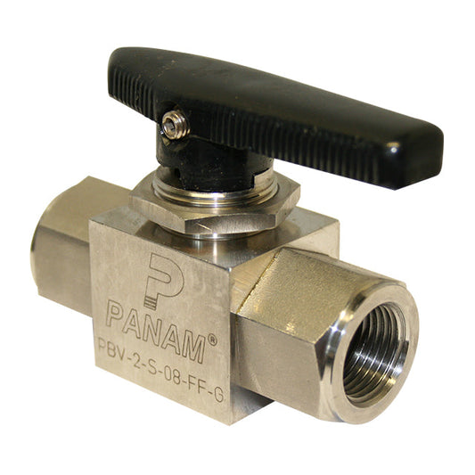 Stainless Steel Ball Valve - Screwed BSPP - Panel Mounted