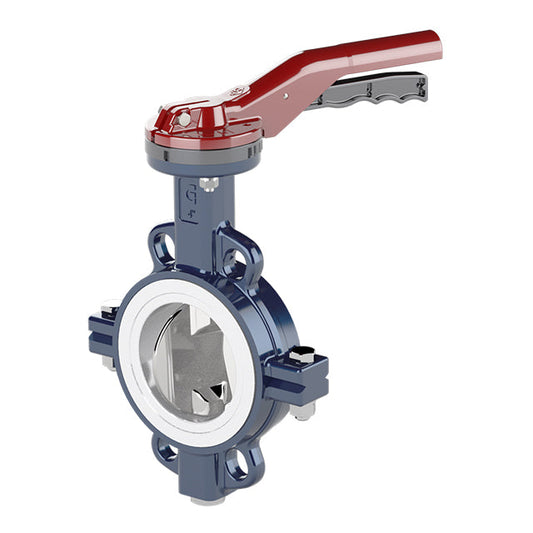 Wafer Pattern Butterfly Valve - PTFE Liner