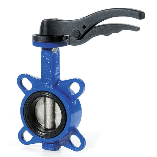 Multi-flange Wafer Pattern Butterfly Valve - FKM (Viton) Liner