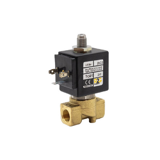 Brass Solenoid Valve - Direct Acting - 3/2