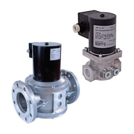 Solenoid Operated Gas Safety Shut-off Valve