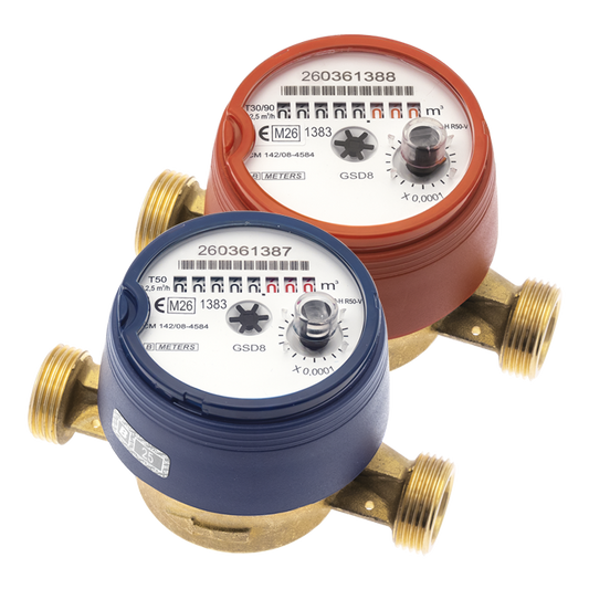 GSD8 Single Jet Hot Water Meter