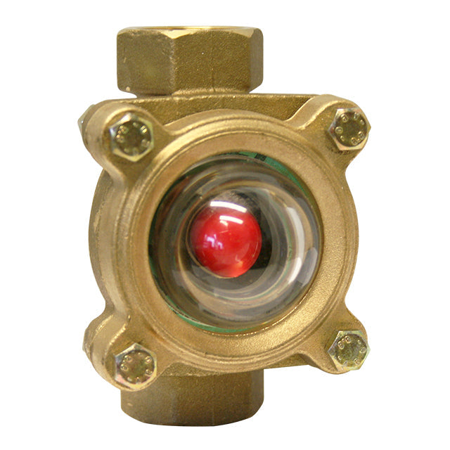 Bronze Flow Indicator / Sight Glass