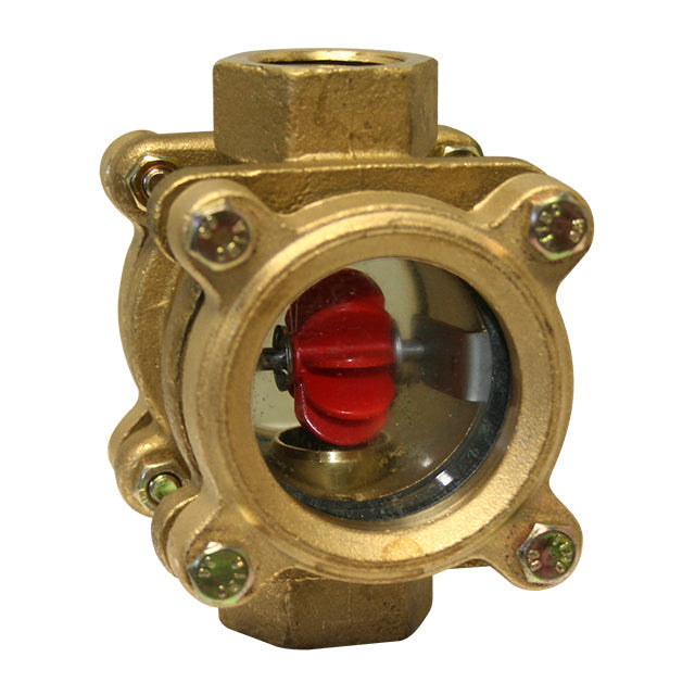 Bronze Flow Indicator with Rotor