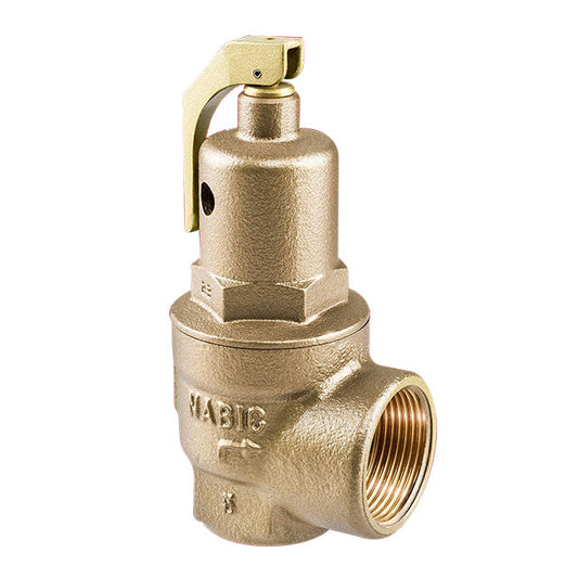 Bronze High Lift Safety Relief Valve - with Test Lever