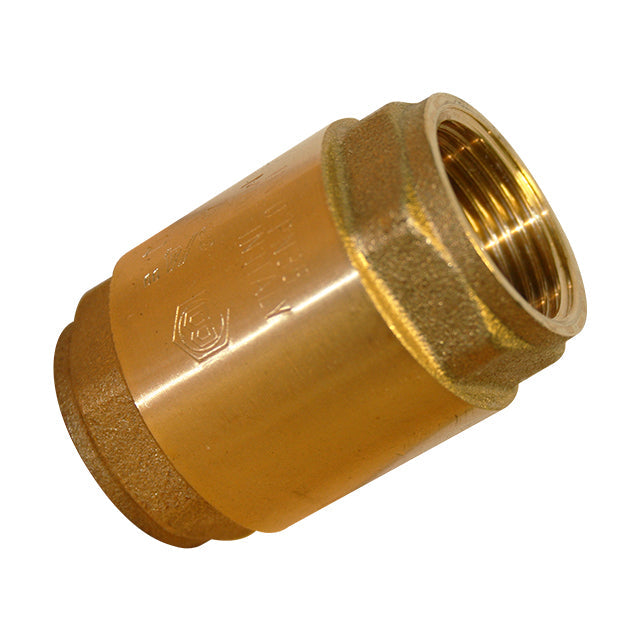 Brass Spring Check Valve - Metal Disc - High Pressure