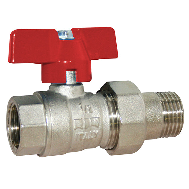 Brass Ball Valve - Male Union End