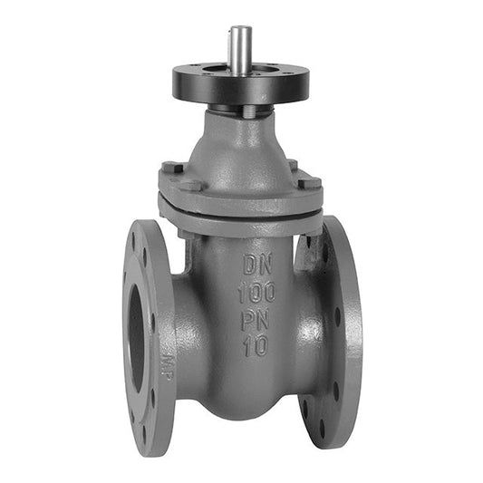 Cast Iron Gate Valve - Flanged PN16 - with Mounting Flange
