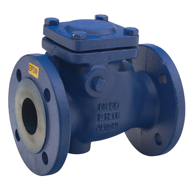 Cast Iron Check Valve - Flanged PN16 - EPDM Seat