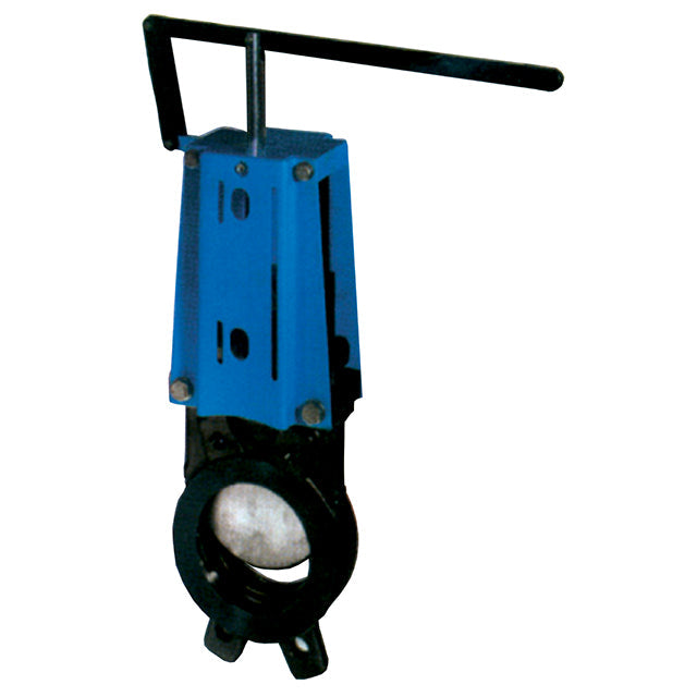 Cast Iron Knife Gate Valve - Unidirectional - Lever Operated