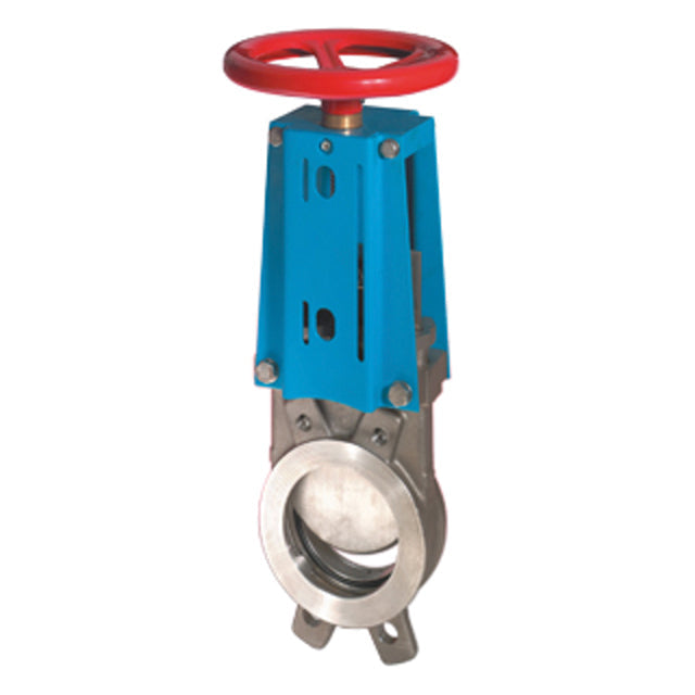 Stainless Steel Knife Gate Valve - Unidirectional - Handwheel Operated