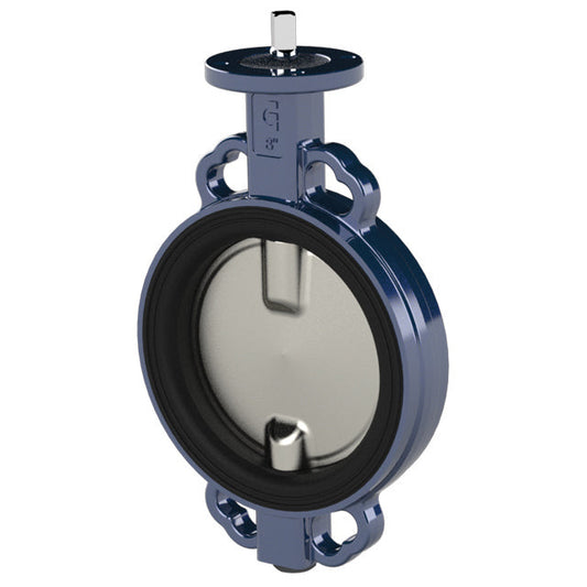 Ductile Iron Wafer Pattern Butterfly Valve - Low Torque