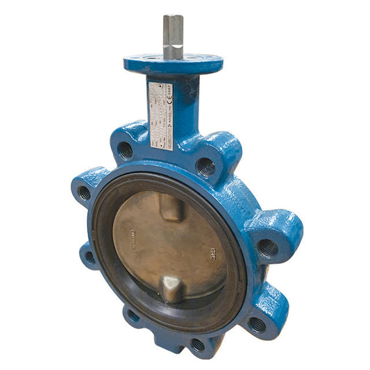 Ductile Iron Lugged & Tapped Butterfly Valve - Low Torque