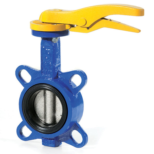 Multi-flange Wafer Pattern Butterfly Valve - NBR (Buna) Liner