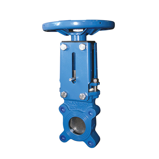 Cast Iron Knife Gate Valve - Unidirectional - Handwheel Operated