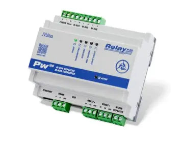 Relay PW100 Relay PW100 Level Converter suitable for 100 M-Bus Slave Devices