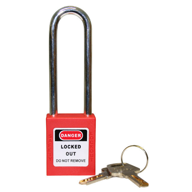 Padlock - Long Steel Shackle